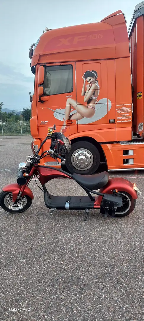 Malaguti Інші Mangosteen M1 Elektroroller – 45 km Laufleistung – Червоний - 2