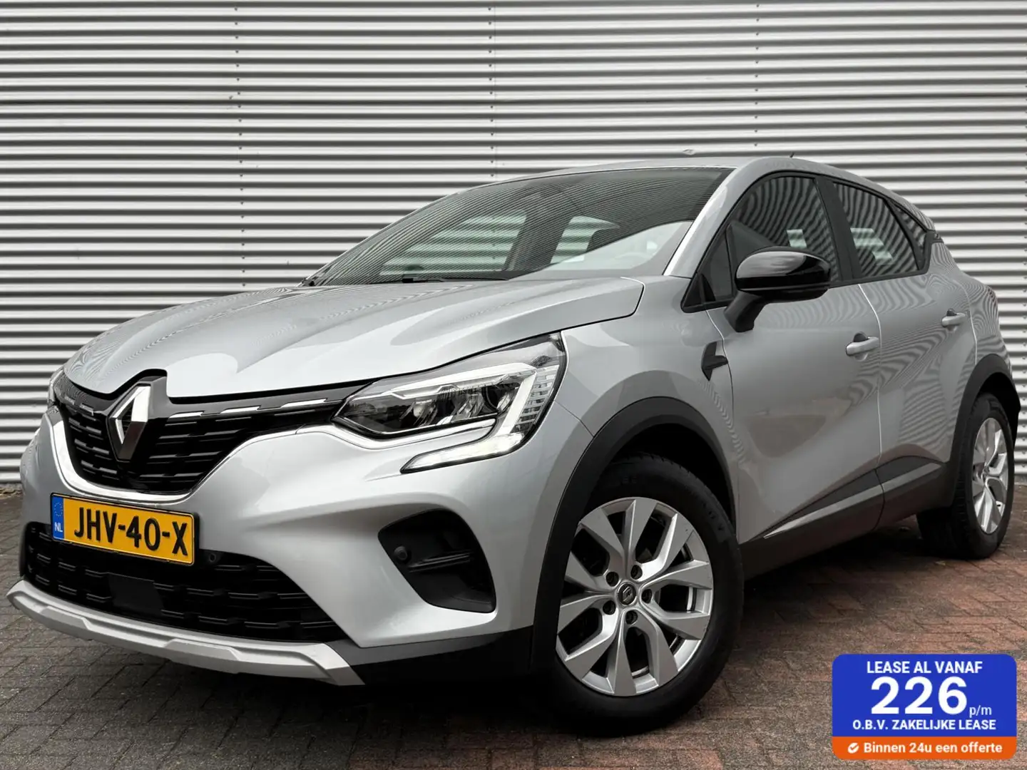 Renault Captur 1.0 TCe Camera Cruise Carplay Led Pdc Led 2020 Eer Zilver - 1
