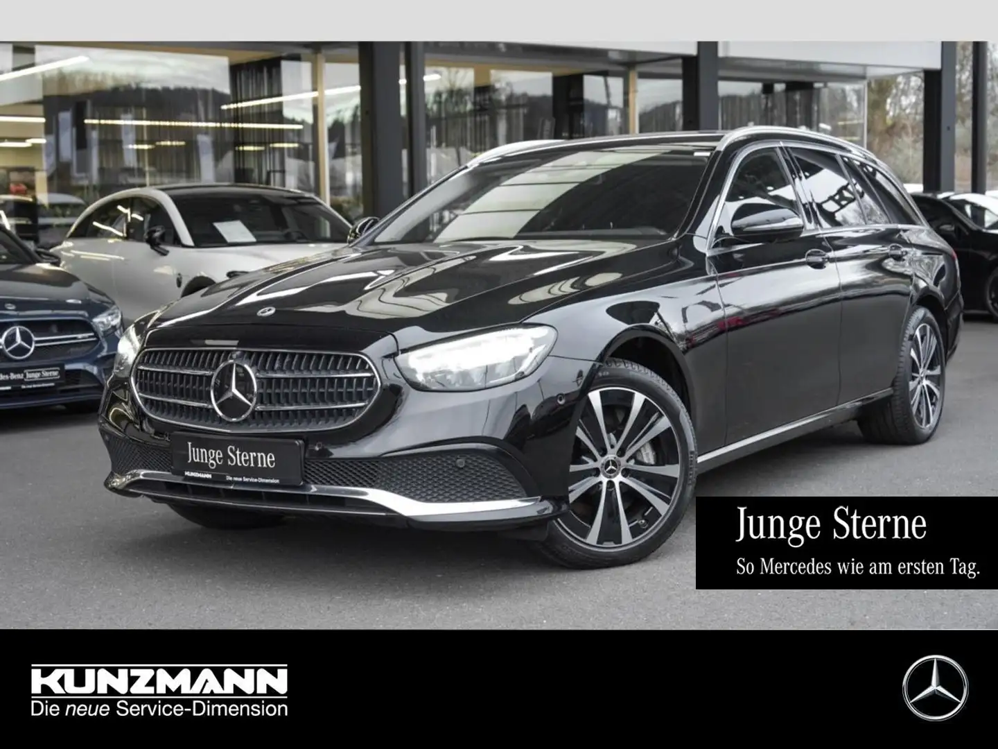 Mercedes-Benz E 300 de T Avantgarde Distronic+ 360° AHK Easy-P Schwarz - 1