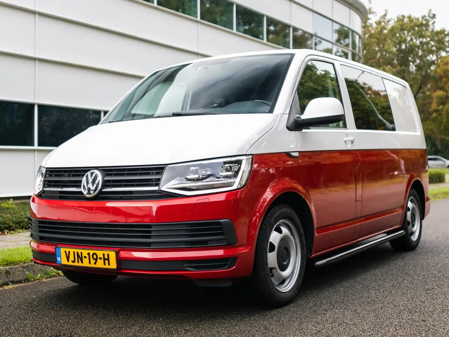 Volkswagen Transporter 2.0 TDI DC. 6 Pers !! Highline LED,Automaat.Nieuws Blanc - 1