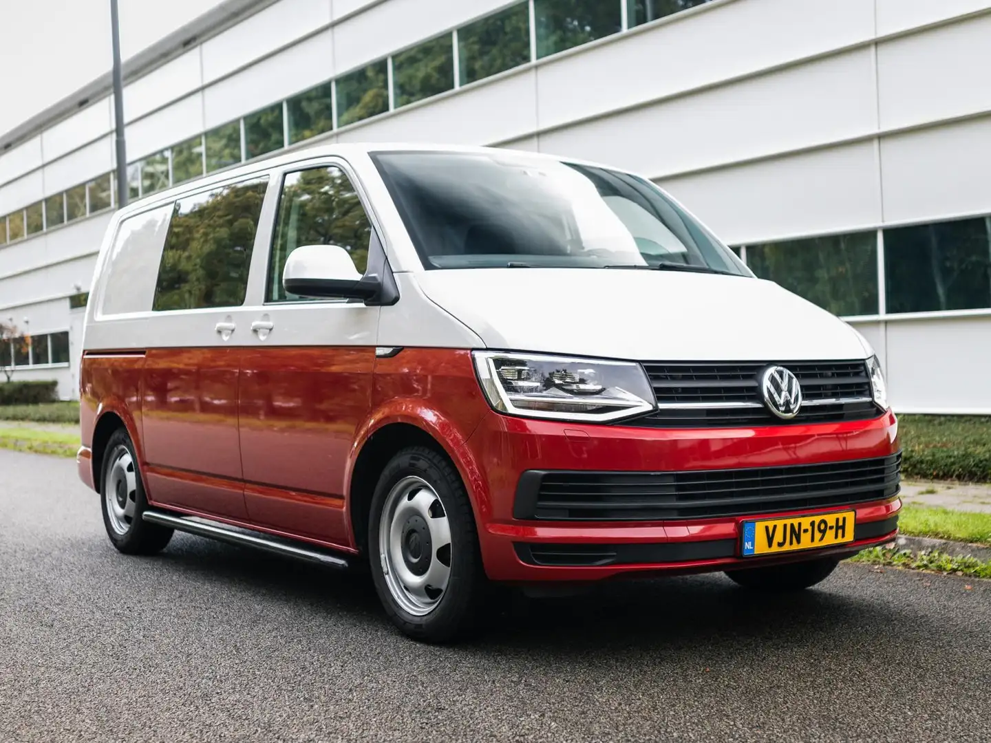 Volkswagen Transporter 2.0 TDI DC. 6 Pers !! Highline LED,Automaat.Nieuws Blanc - 2