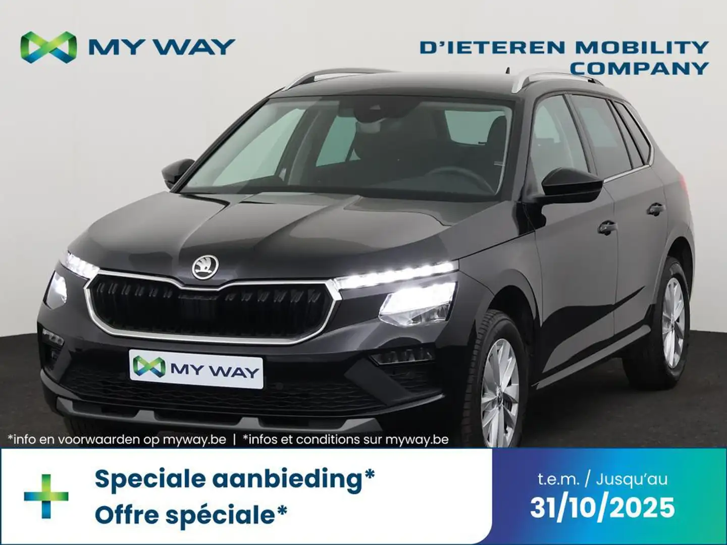 Skoda Kamiq CORPORATE 1.0 TSI 115 PK DSG-7 / ACC / Camera / Apple Carplay Zwart - 1