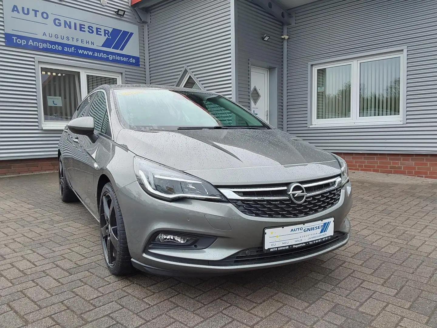 Opel Astra 1.6 Turbo Active APP/PDC/GJR 147 kW (200 PS), S... Grijs - 1