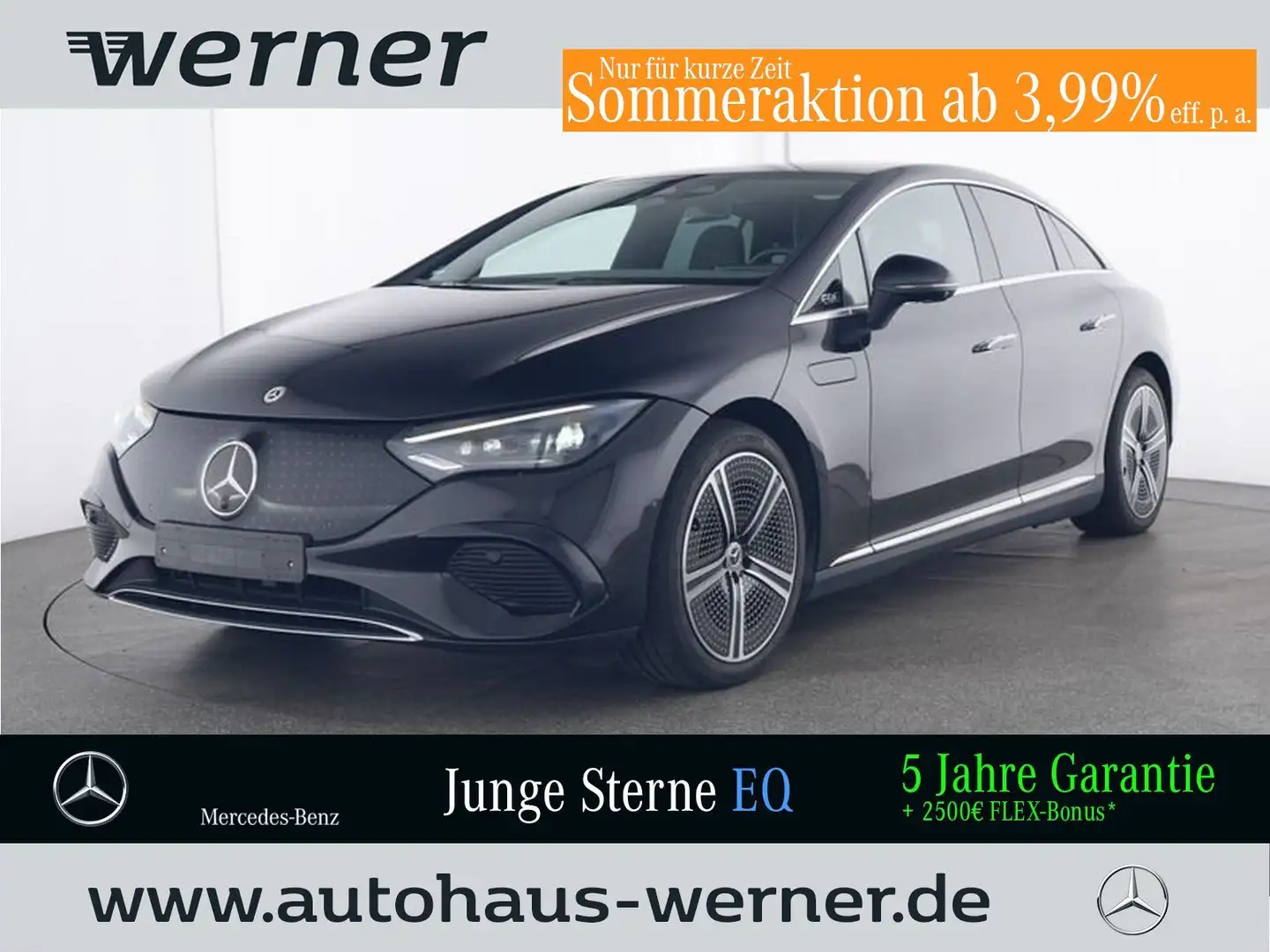 Mercedes-Benz EQE 300 EDITION EL-ART-PREMIUM 22KW PANO 20"WDGS Noir - 1