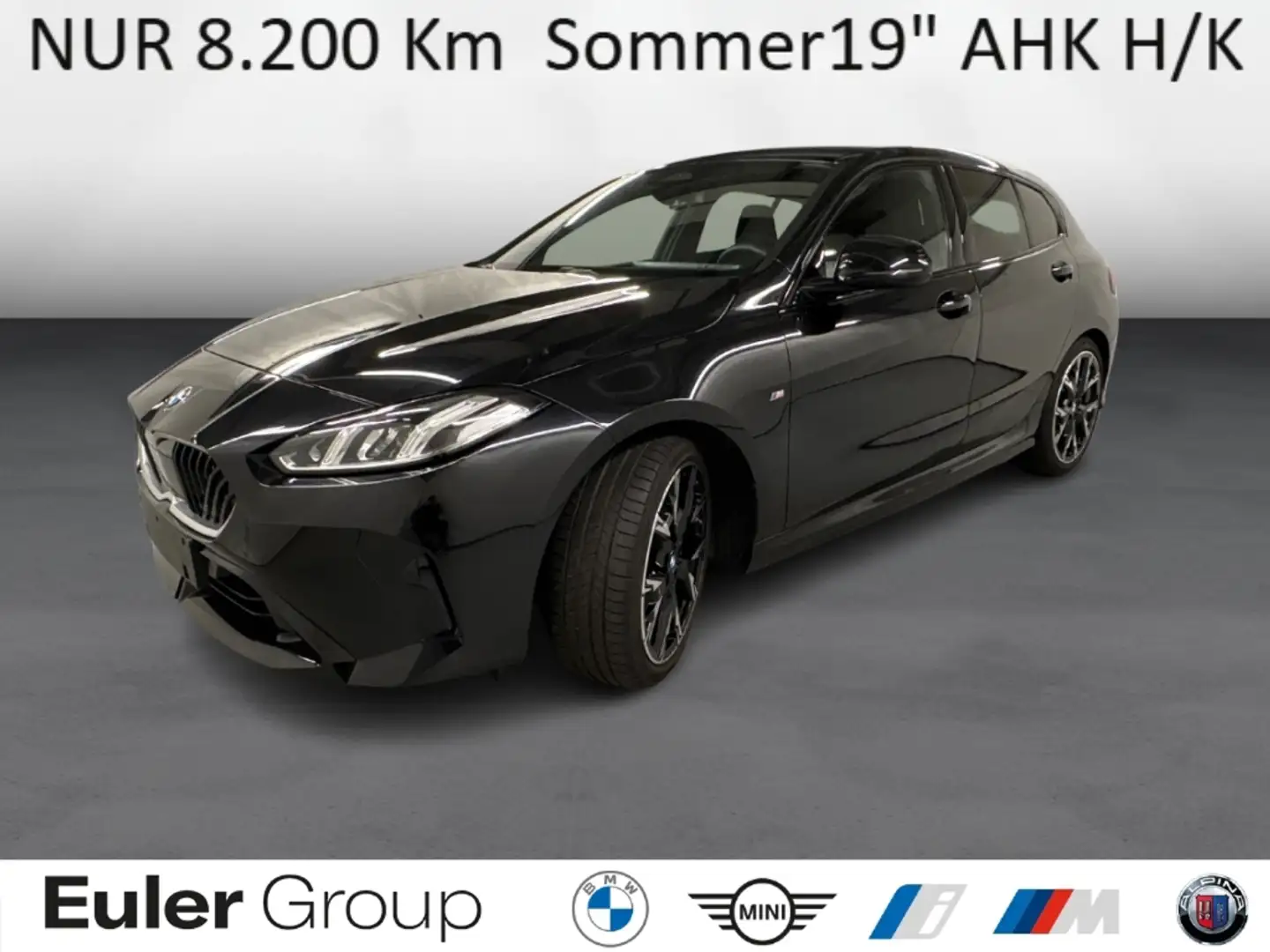 BMW 120 A M-Sport Sommer19'' AHK H/K ParkAss Ad-M-Fw. DA+ Schwarz - 1