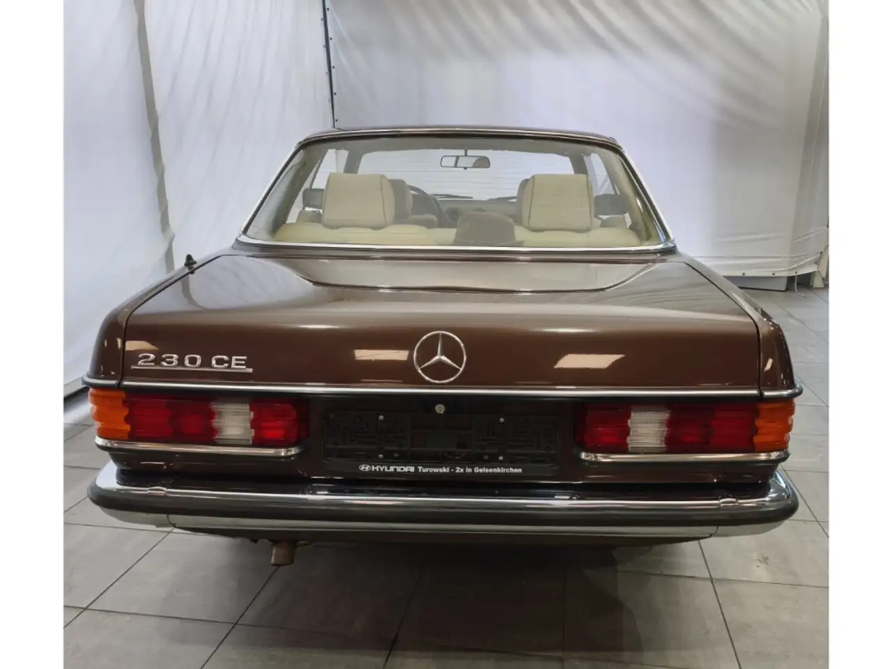 Mercedes-Benz 230 CE Coupe braun beige H-Zulassung AT Schiebedach W1, foto 9