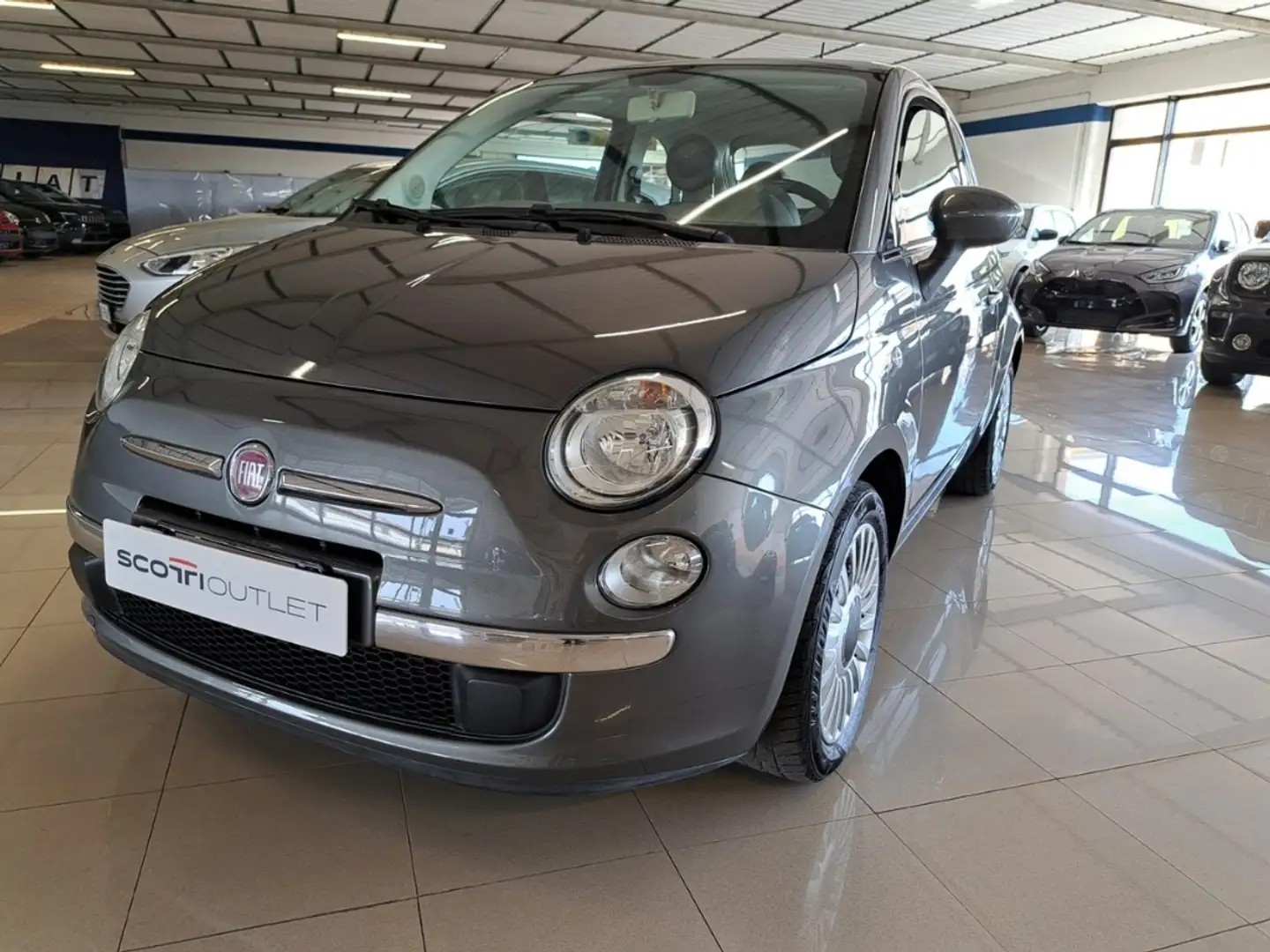 Fiat 500 1.2 Lounge Grigio - 1