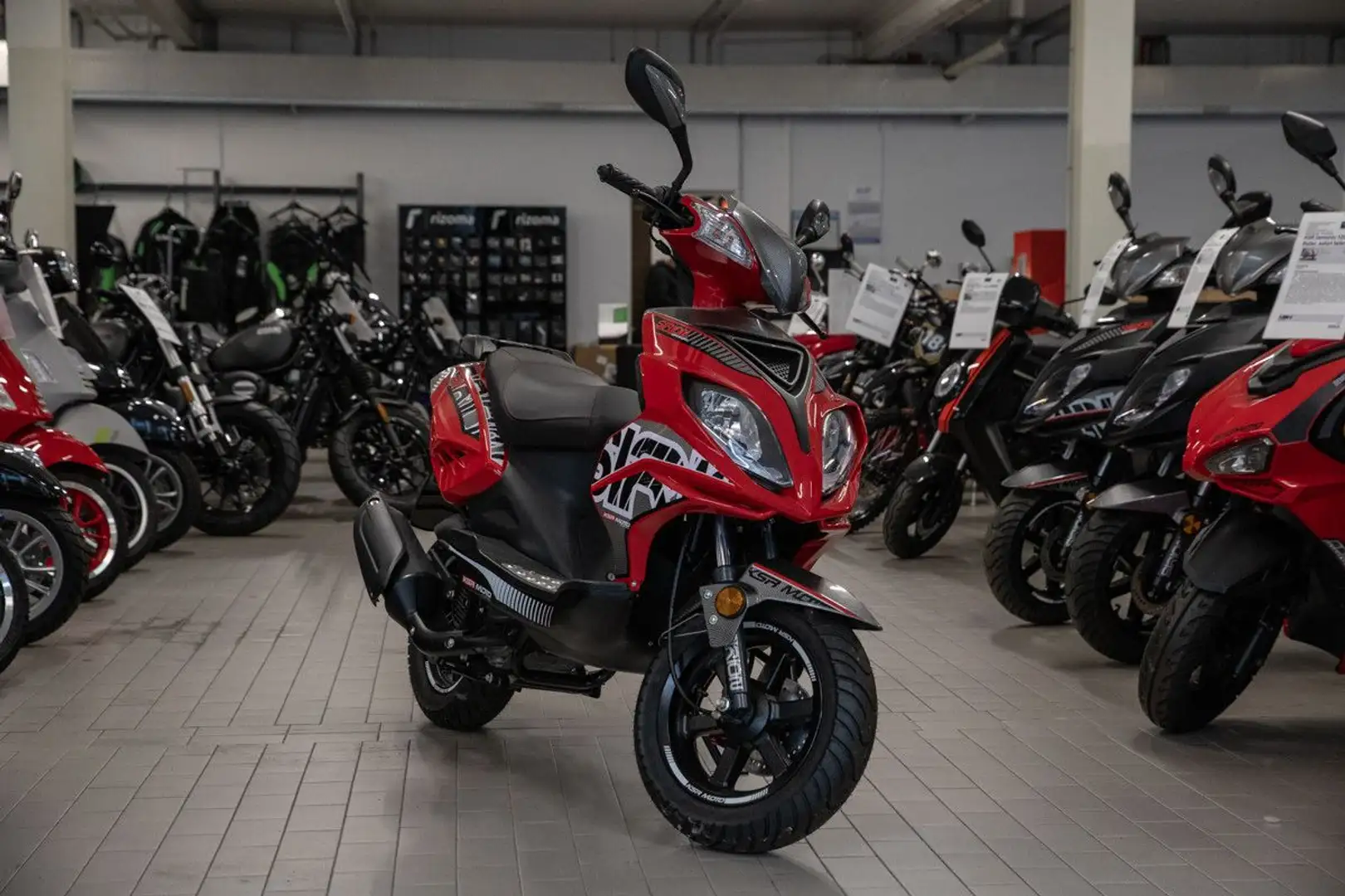 KSR Moto Sirion 125 sofort lieferbar Rood - 2