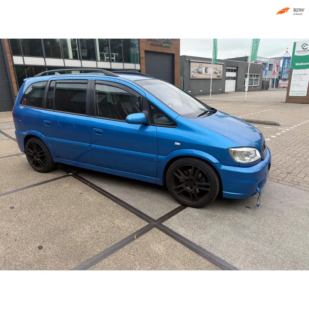 Opel Zafira 2.0-16V OPC ((( echt een kanon ))) Bleu - 1