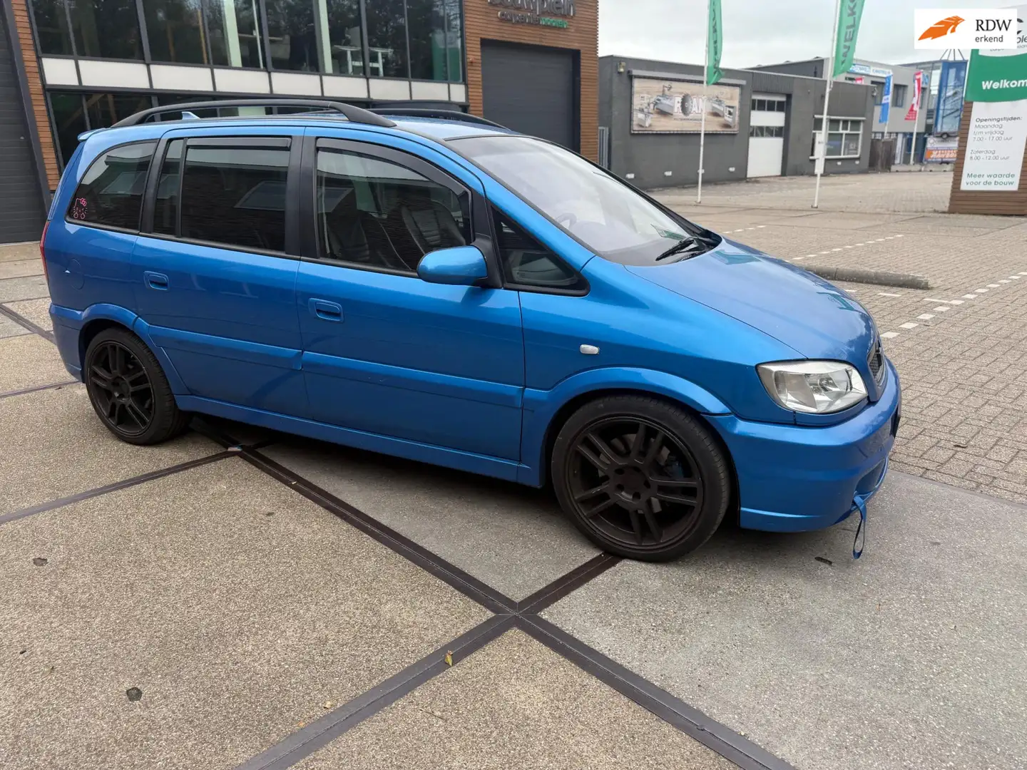 Opel Zafira 2.0-16V OPC ((( echt een kanon ))) Blauw - 1