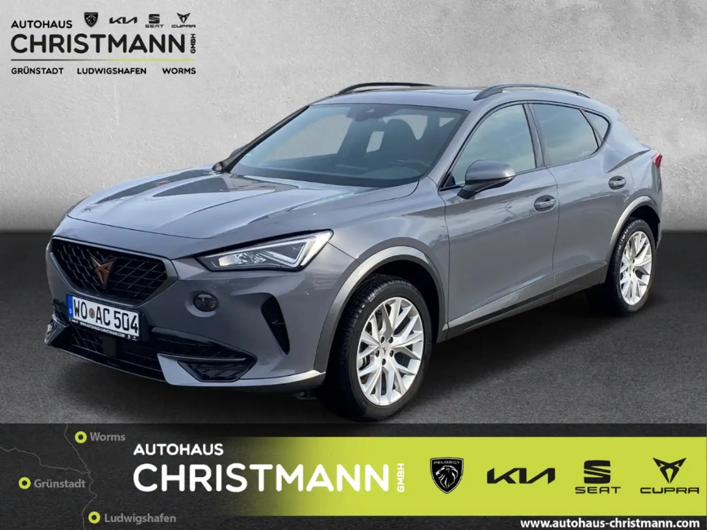 CUPRA Formentor 2.0 TDI 4Drive (EURO 6d) *AHK-el. klappb. *Panodac Grau - 1