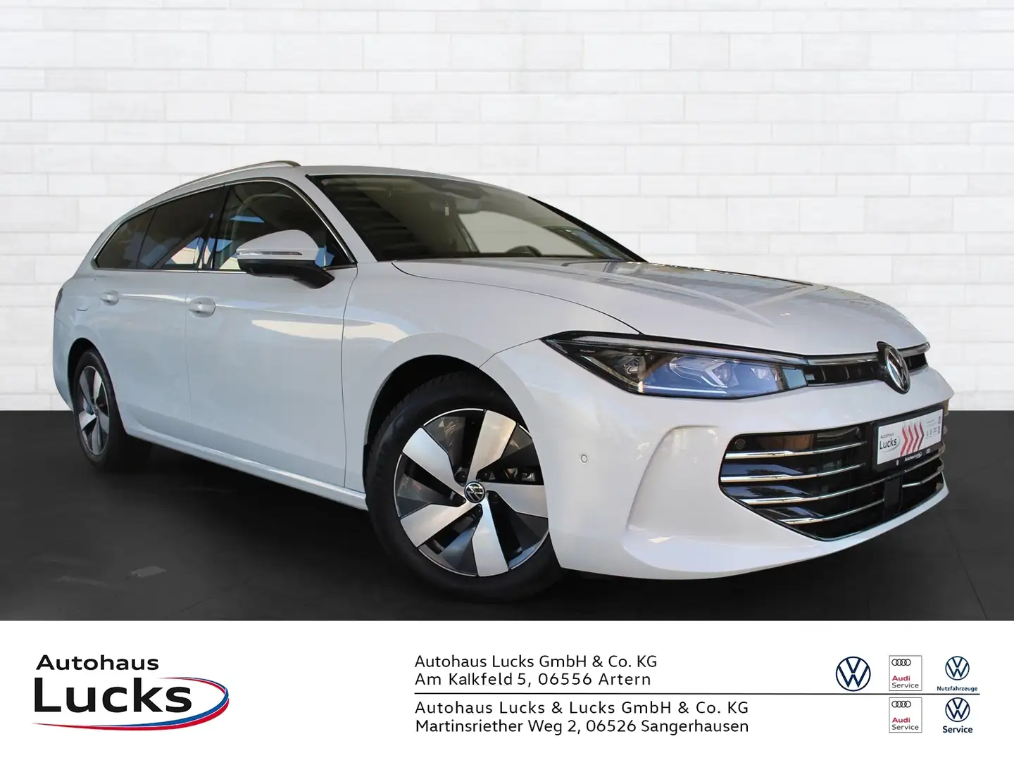 Volkswagen Passat 2.0 TDI Elegance LED NAVI AHK KAM ALARM Weiß - 1
