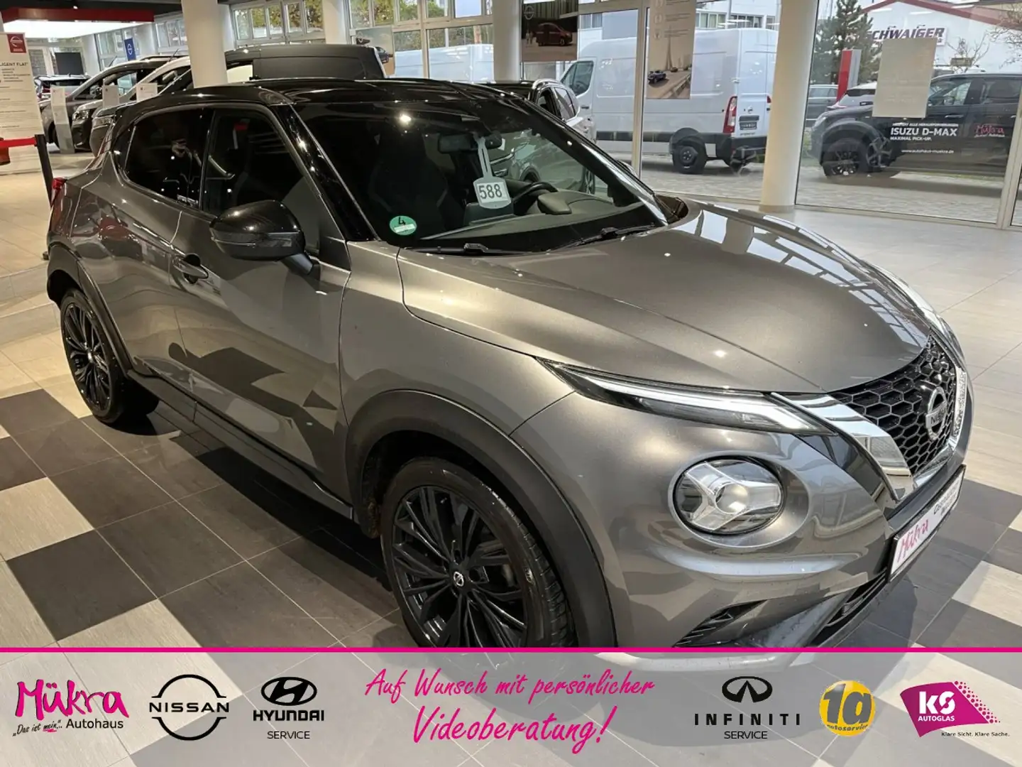Nissan Juke 1.0 DIG-T 114 PS 7DCT Enigma N-Connecta Klima Schwarz - 2