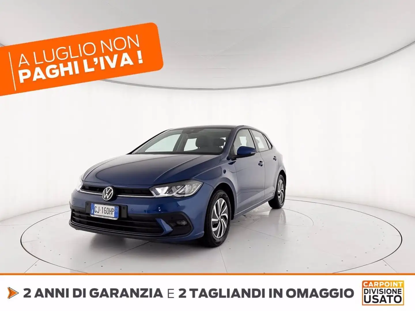 Volkswagen Polo 1.0 tsi life 95cv dsg Blu/Azzurro - 1