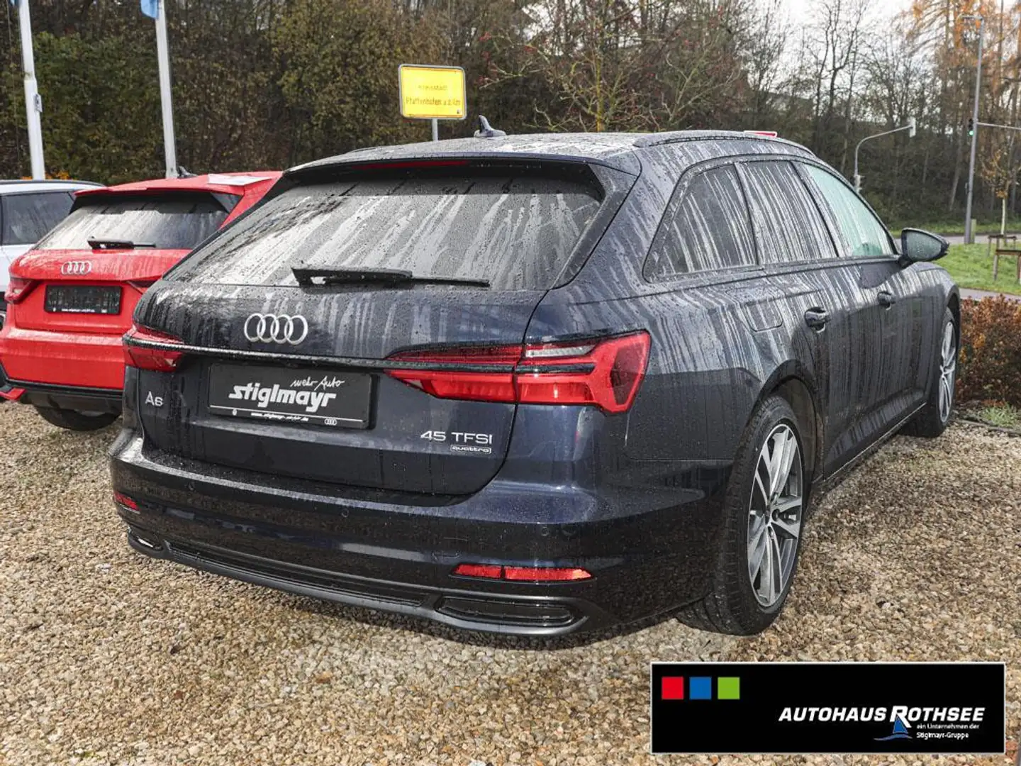Audi A6 Avant Sport 45 TFSI quattro AHK+LED+NAVI+PANO Blauw - 2