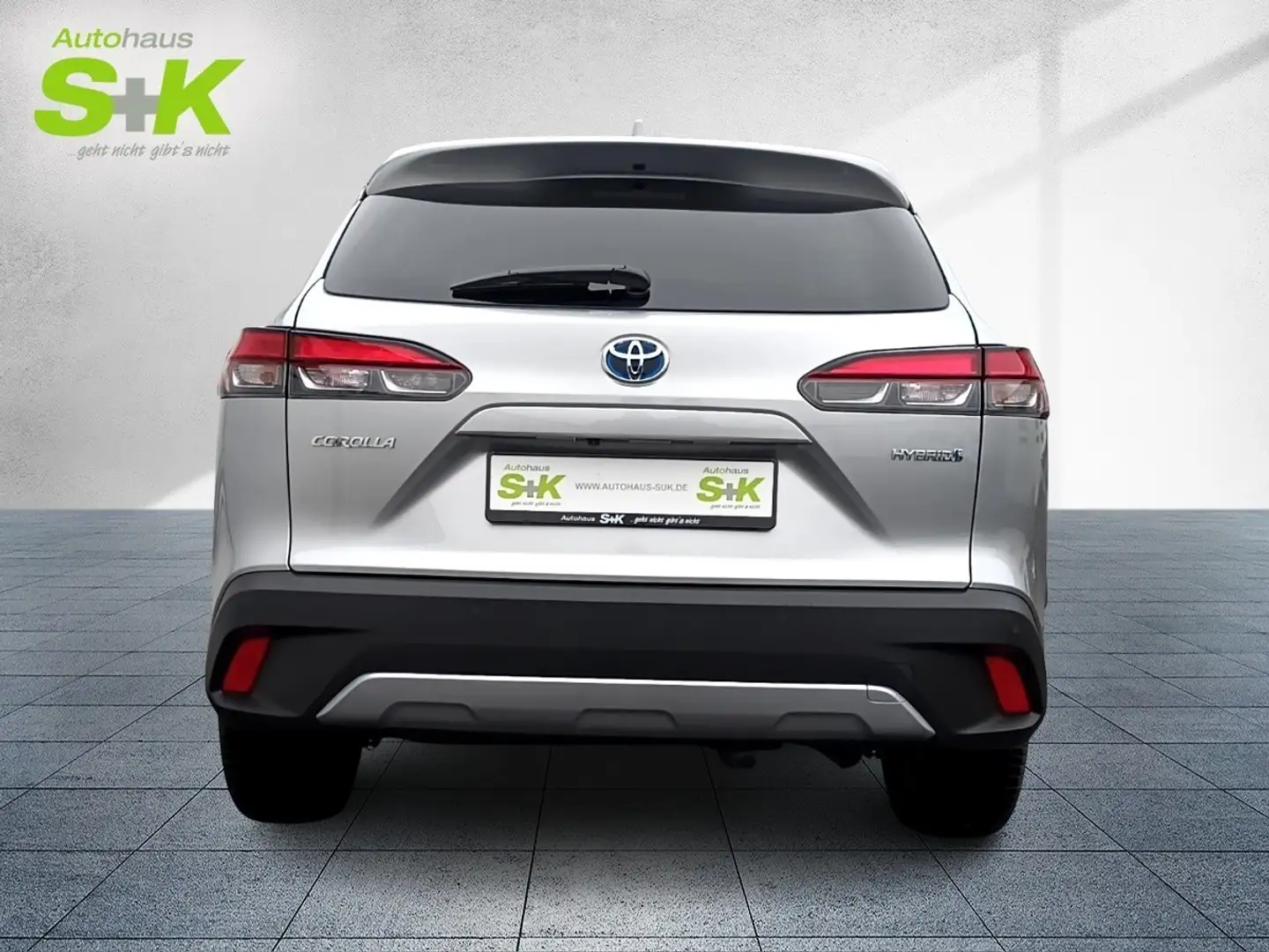 Toyota Corolla Cross 1.8 Hybrid Team D*CARPLAY+SAFETYSENSE+LED+GJR*** Srebrny - 2