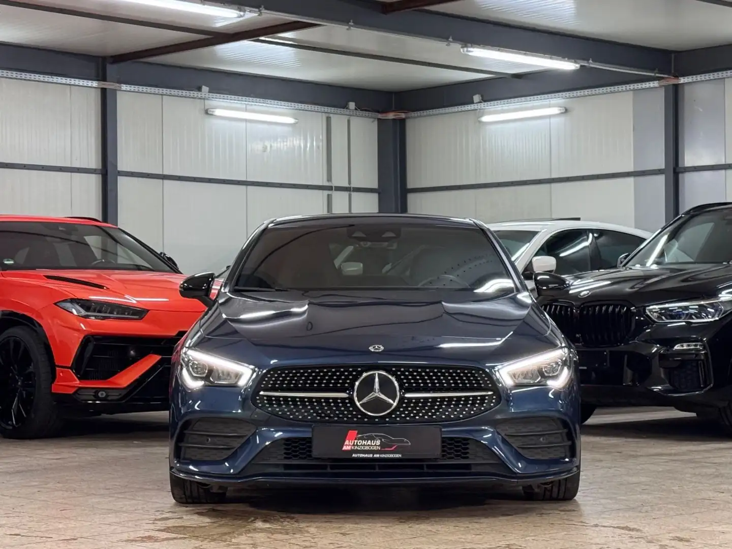 Mercedes-Benz CLA 180 Coupé AMG LINE*WIDE*NIGHT*LED*KAM*MBUX Bleu - 2
