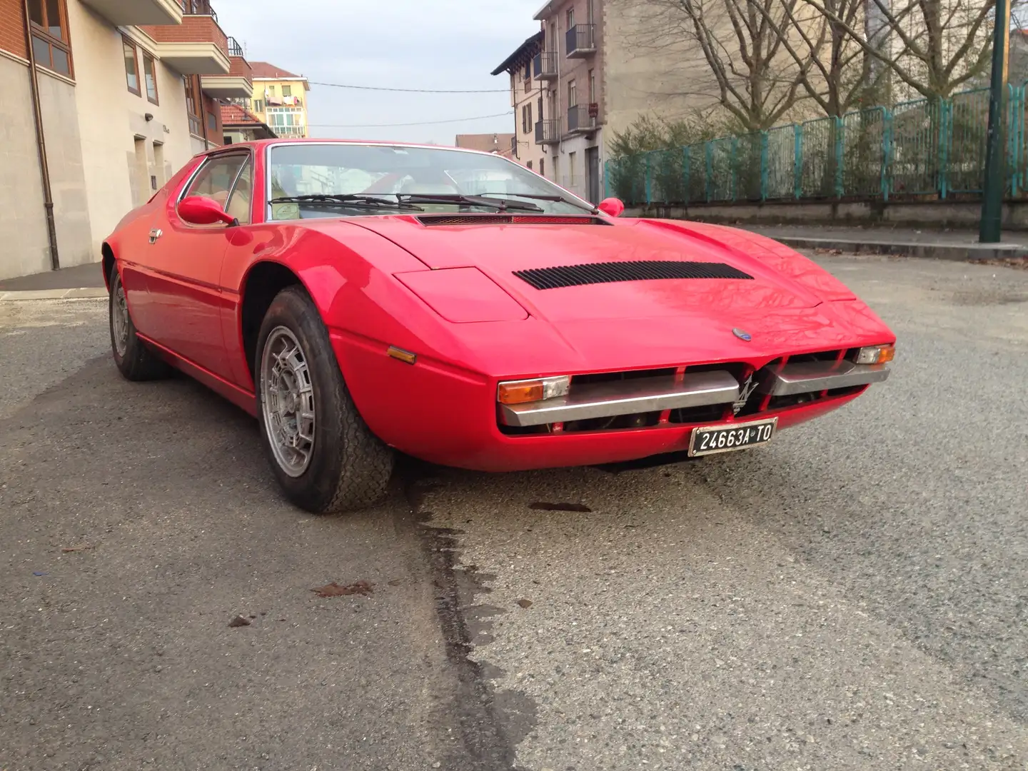 Maserati Merak 3000 ss Červená - 1