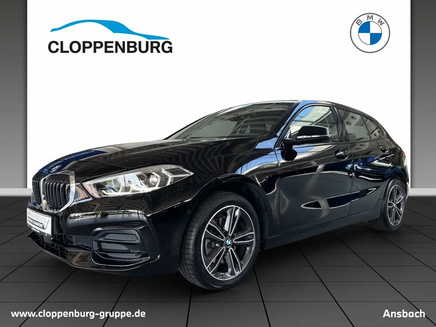 BMW 118 i Hatch Advantage Paket Dig.Cockpit+LED+Shz. Schwarz - 1