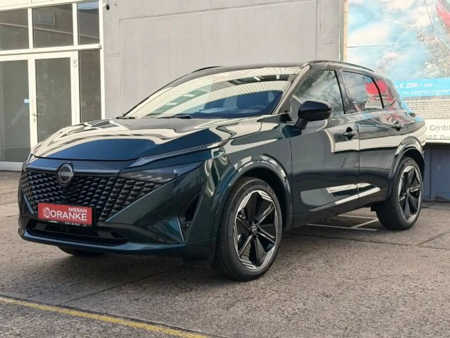 Nissan Qashqai 1.3 DIG-T Xtronic N-Design*KomfortP*20` Grün - 2