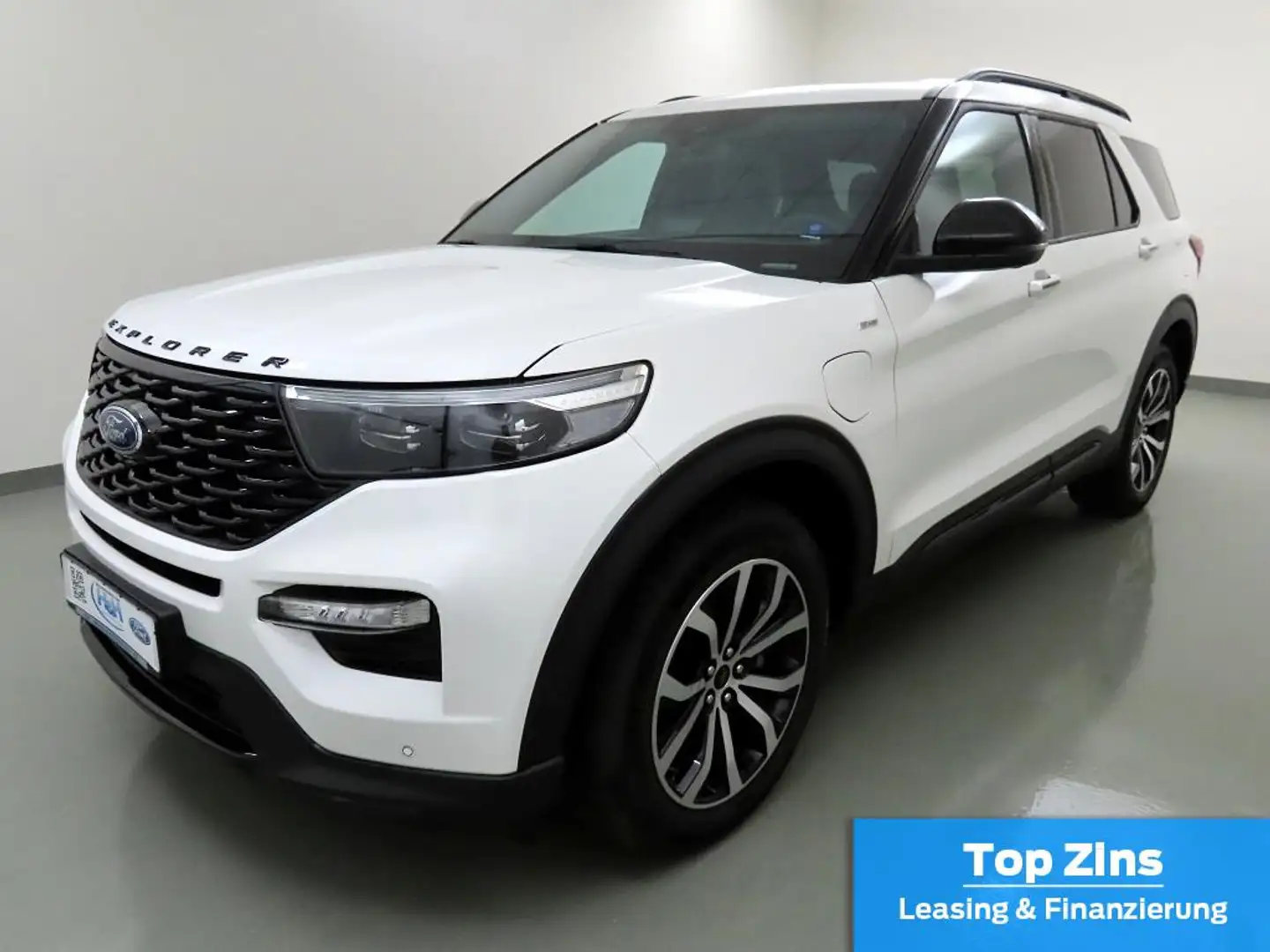 Ford Explorer 3.0 Plug-in Hybrid 4x4 ST-Line iACC+AHK Blanc - 2