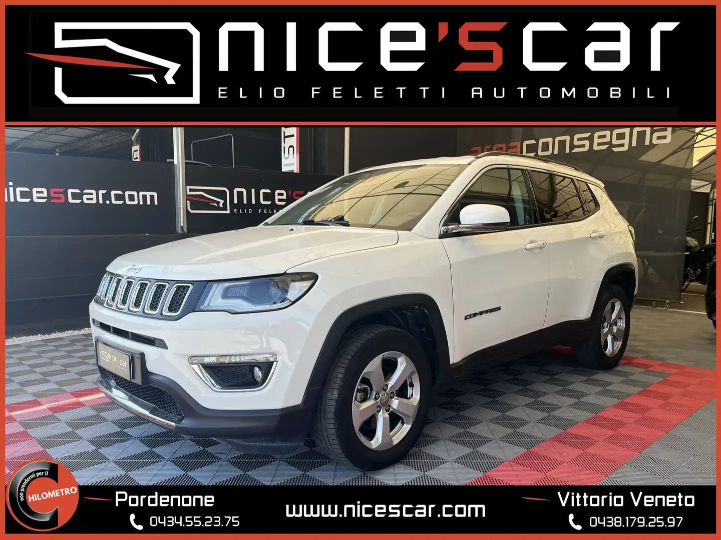 Jeep Compass 2.0 Multijet II 4WD Longitude Bílá - 1