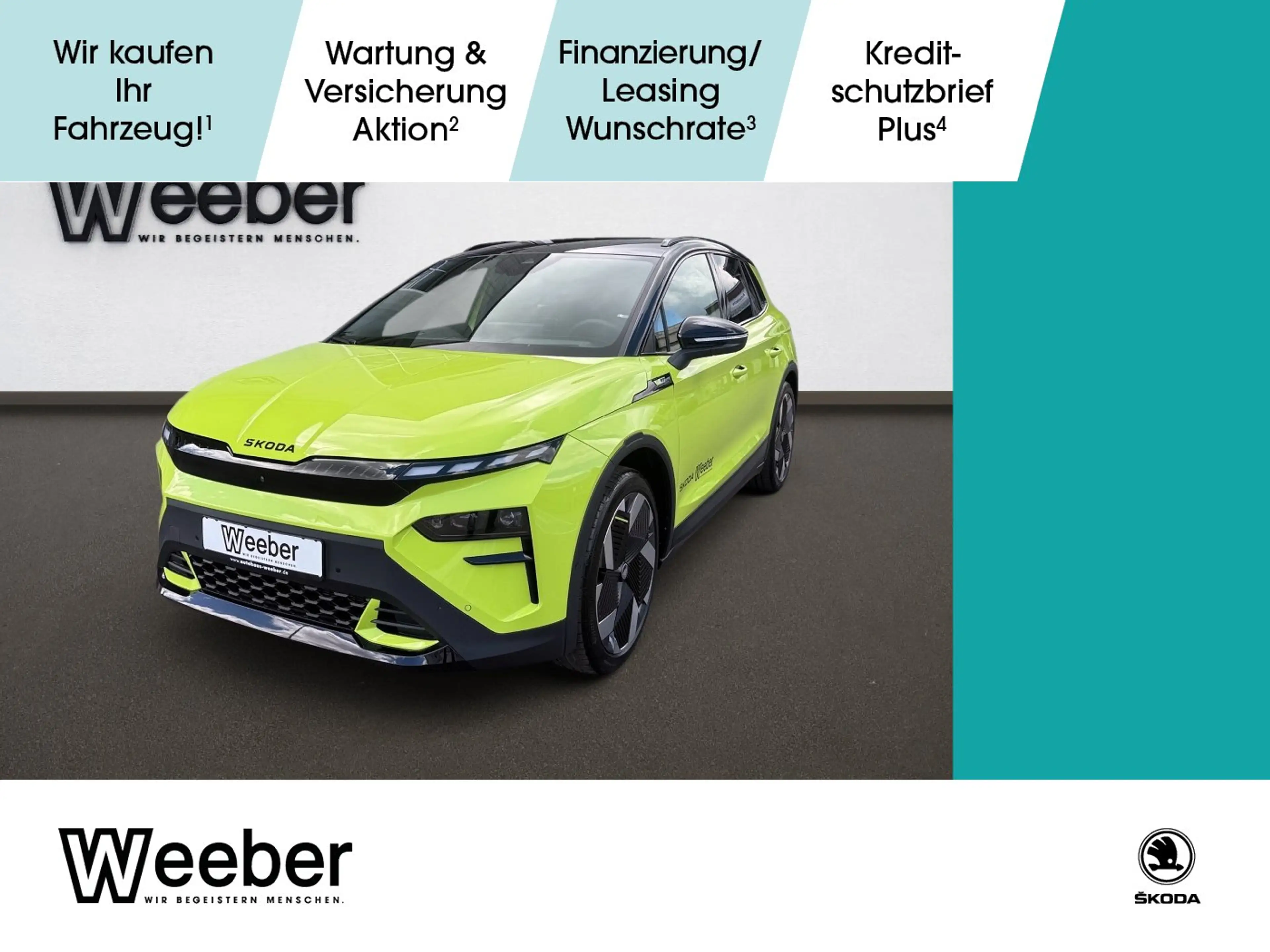 Skoda Elroq 4x4 RS Lounge HeadUp AHK Navi LED Kamera