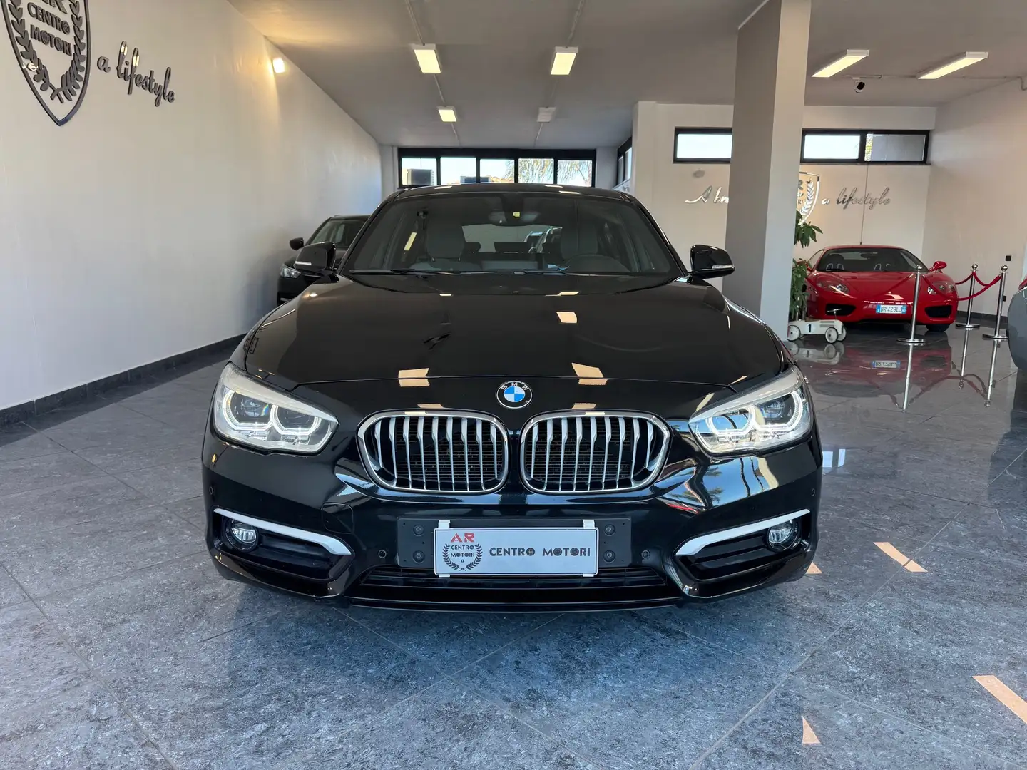 BMW 116 d Sport Autom Fari Led Dvd Navi Pdc Pelle Stupenda Nero - 2