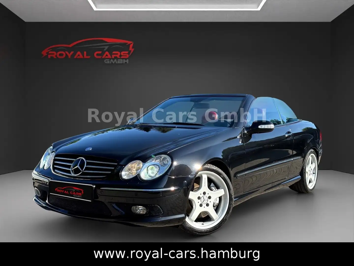 Mercedes-Benz CLK 55 AMG Cabrio*Vollleder*Xenon*Sitzklima*Bose Schwarz - 1