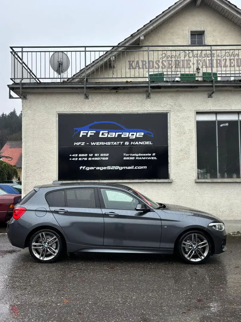 BMW 118 118d M Sport Aut. M Sport Grau - 2