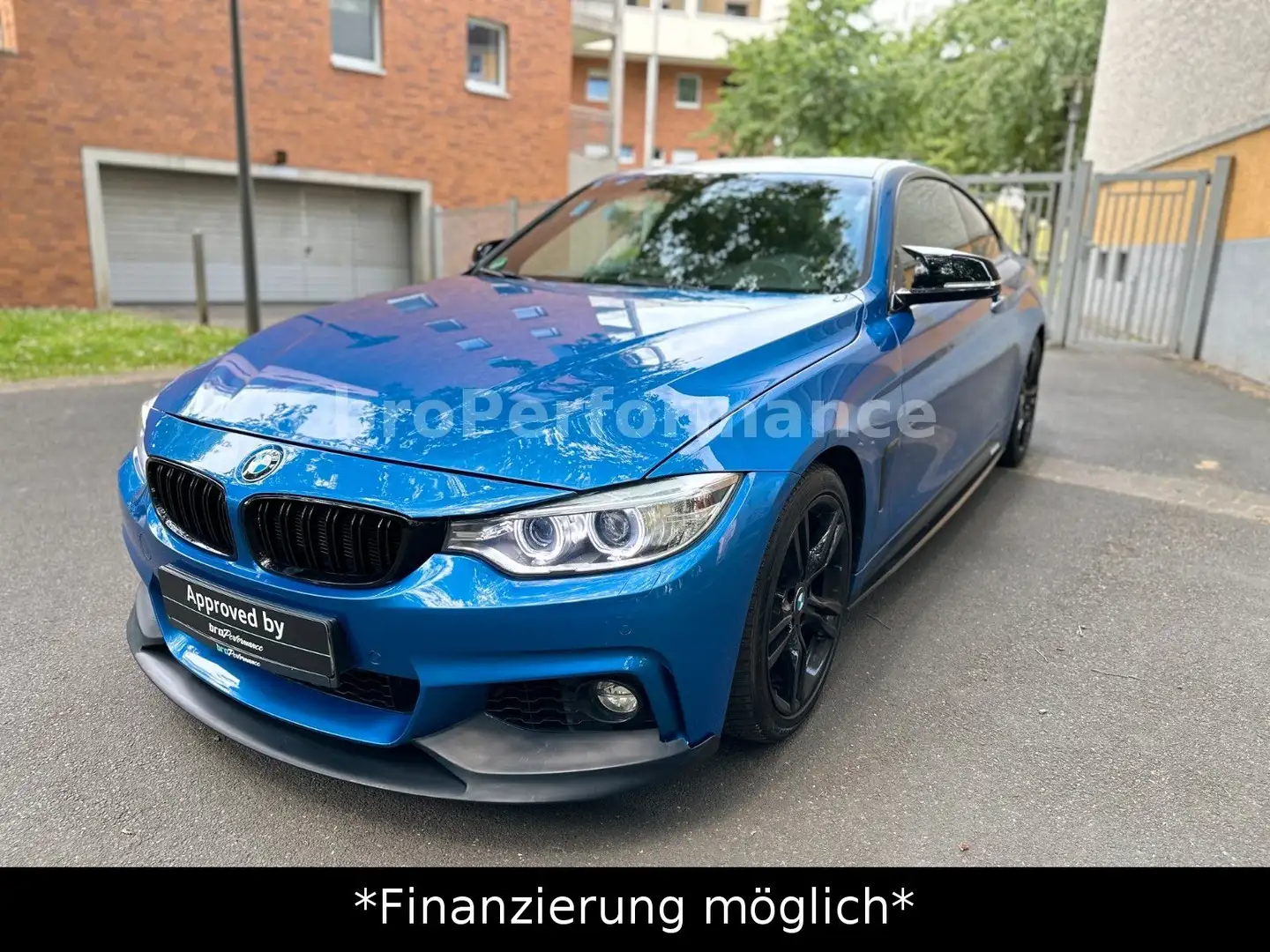 BMW 428 i Coupe Blauw - 1