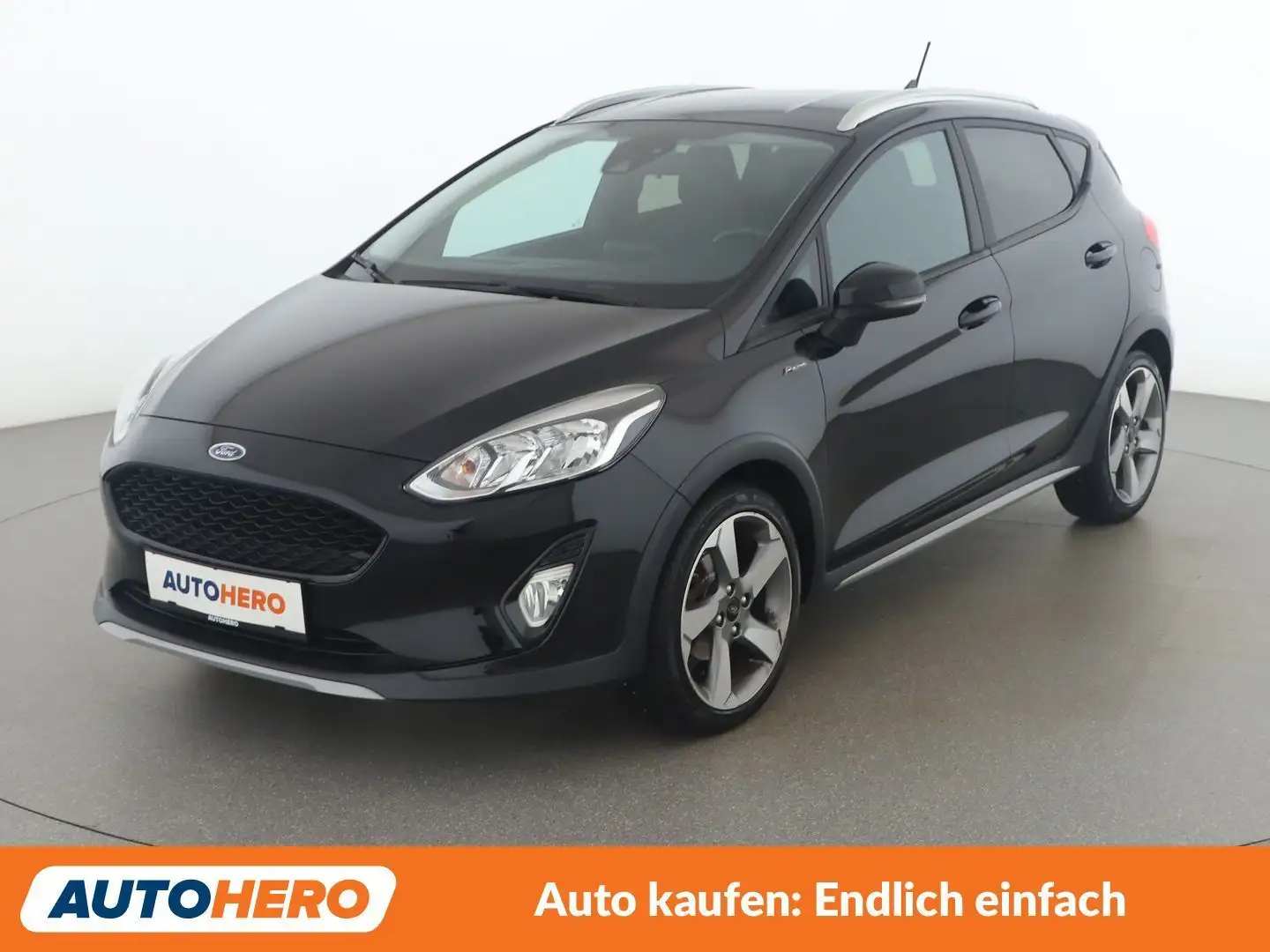 Ford Fiesta 1.0 EcoBoost Active Schwarz - 1