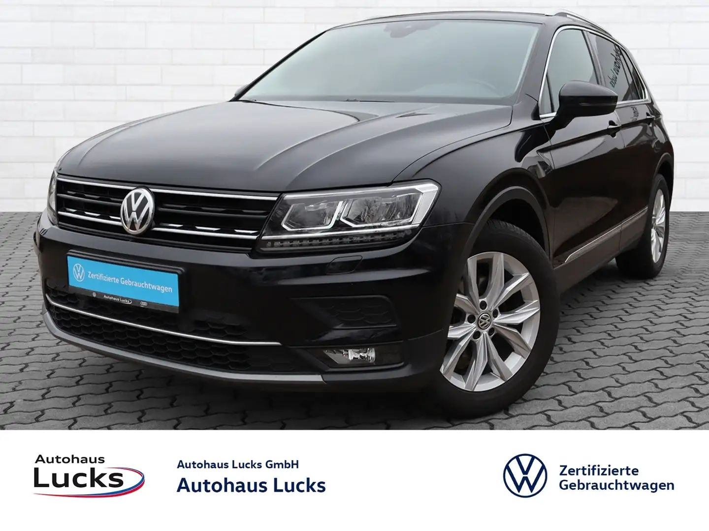 Volkswagen Tiguan Highline 2.0 TDI DSG LED ACC AHK Noir - 1