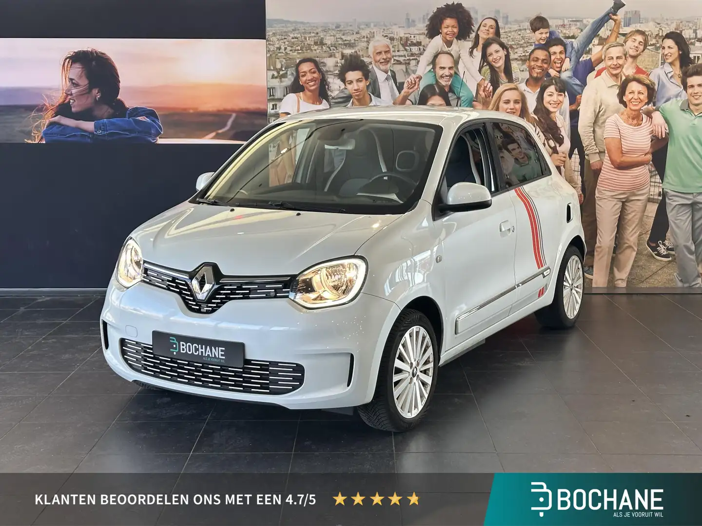 Renault Twingo Z.E. R80 Série Limitée Vibes AUTOMAAT | APPLE CARP Weiß - 1