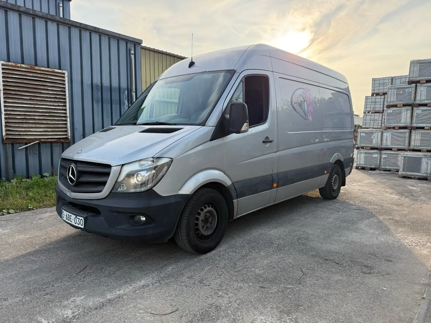 Mercedes-Benz Sprinter 316cdi xenon fulll option drive top special system Zilver - 2