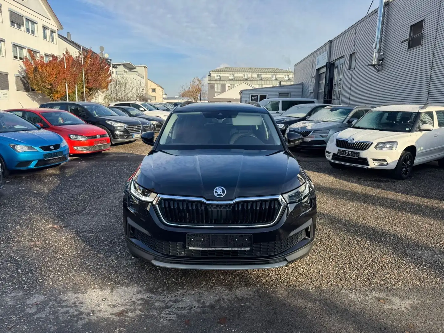 Skoda Kodiaq Clever 4x4*LED*ACC*LaneAss*Parkpilot Schwarz - 2