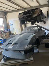 2 mal Opel Gt AL  Plus Hebebühne