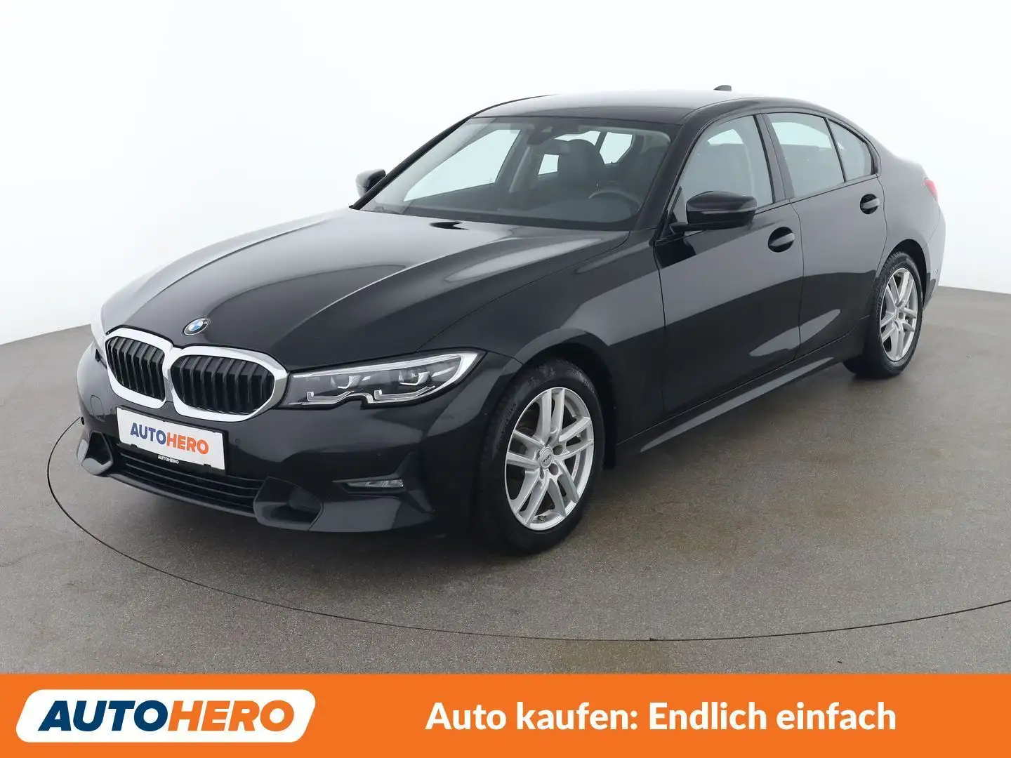 BMW 318 318d Mild-Hybrid Sport Line Schwarz - 1