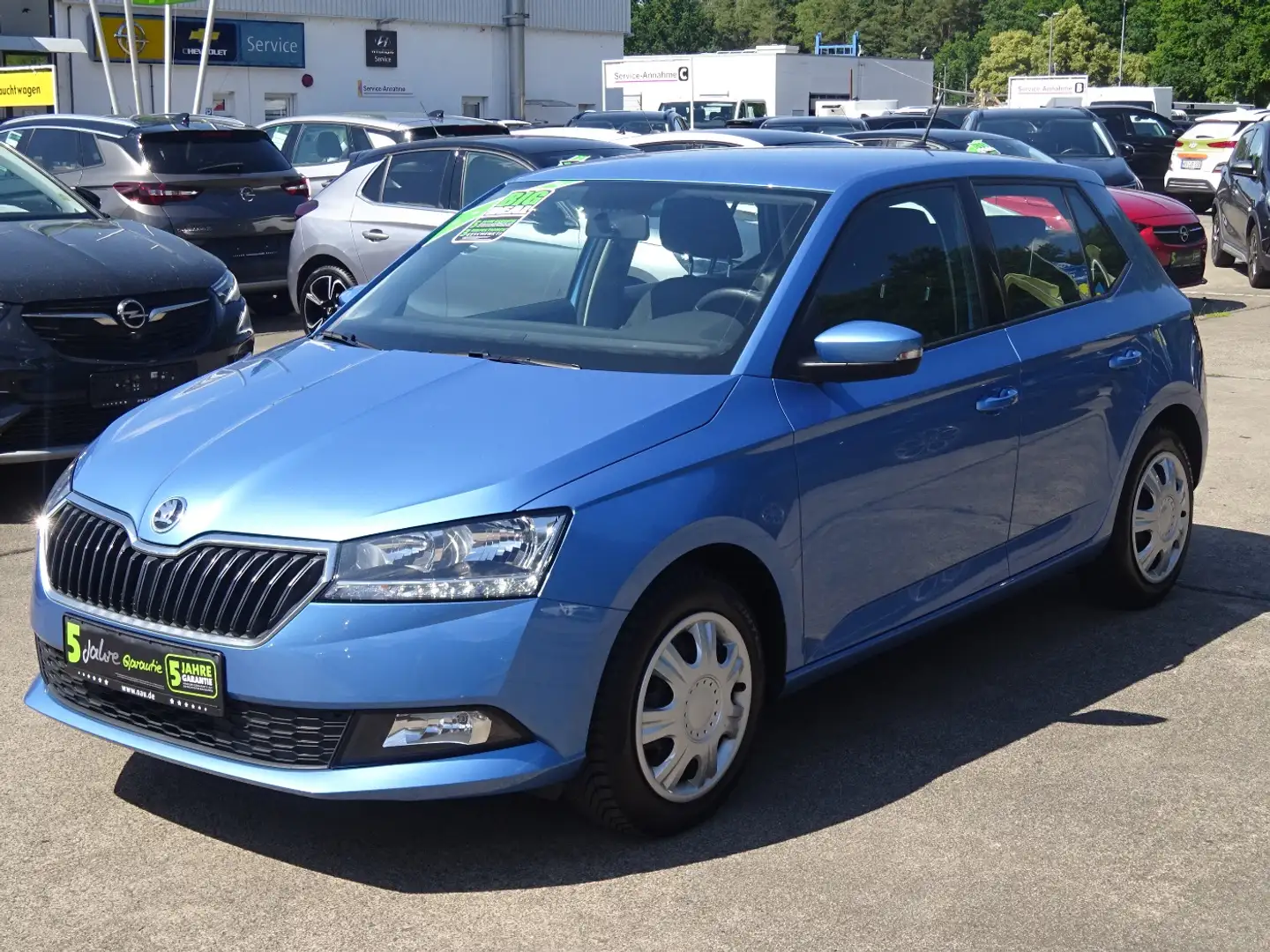 Skoda Fabia 1.0 TSI Cool Plus Inspektionspaket BigDeal! Blau - 2