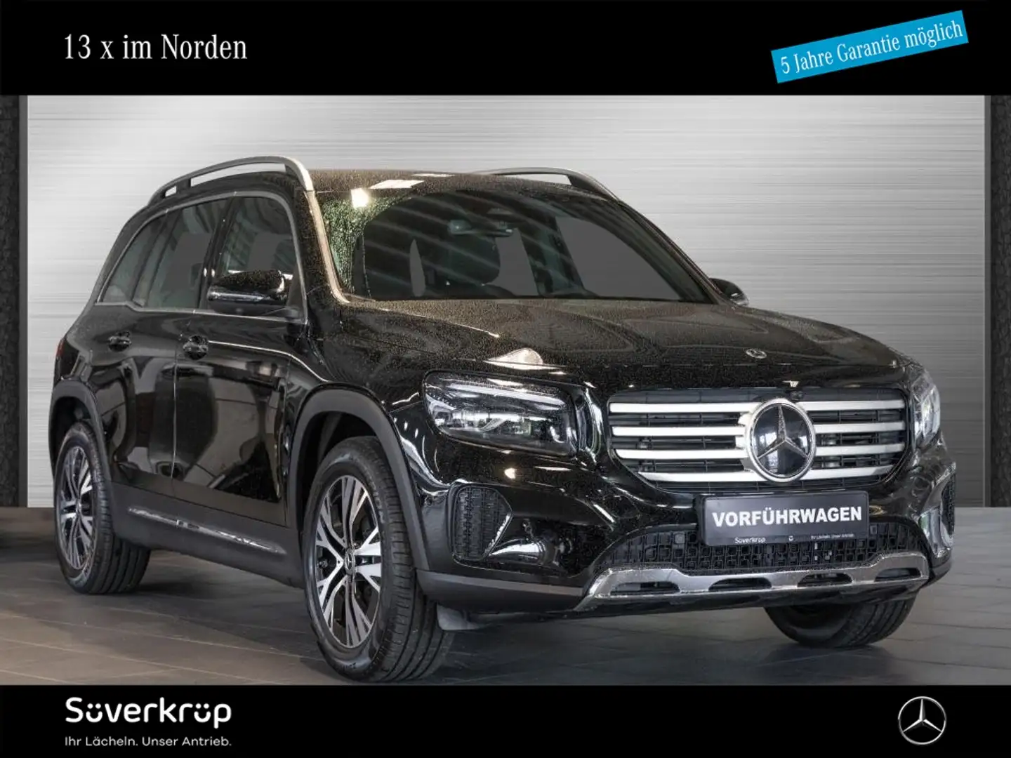 Mercedes-Benz GLB 200 PROGRESSIVE SPUR AHK DISTR 360 PDC SHZ Schwarz - 1