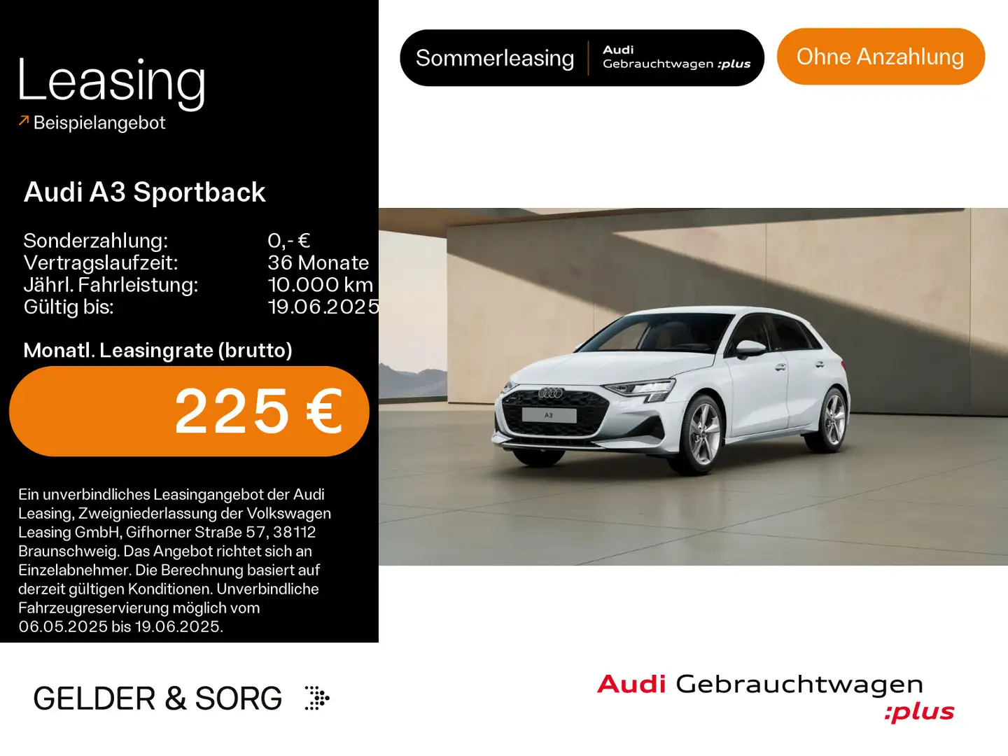 Audi A3 35 TDI Winterräder*HuD*SONOS* Weiß - 1