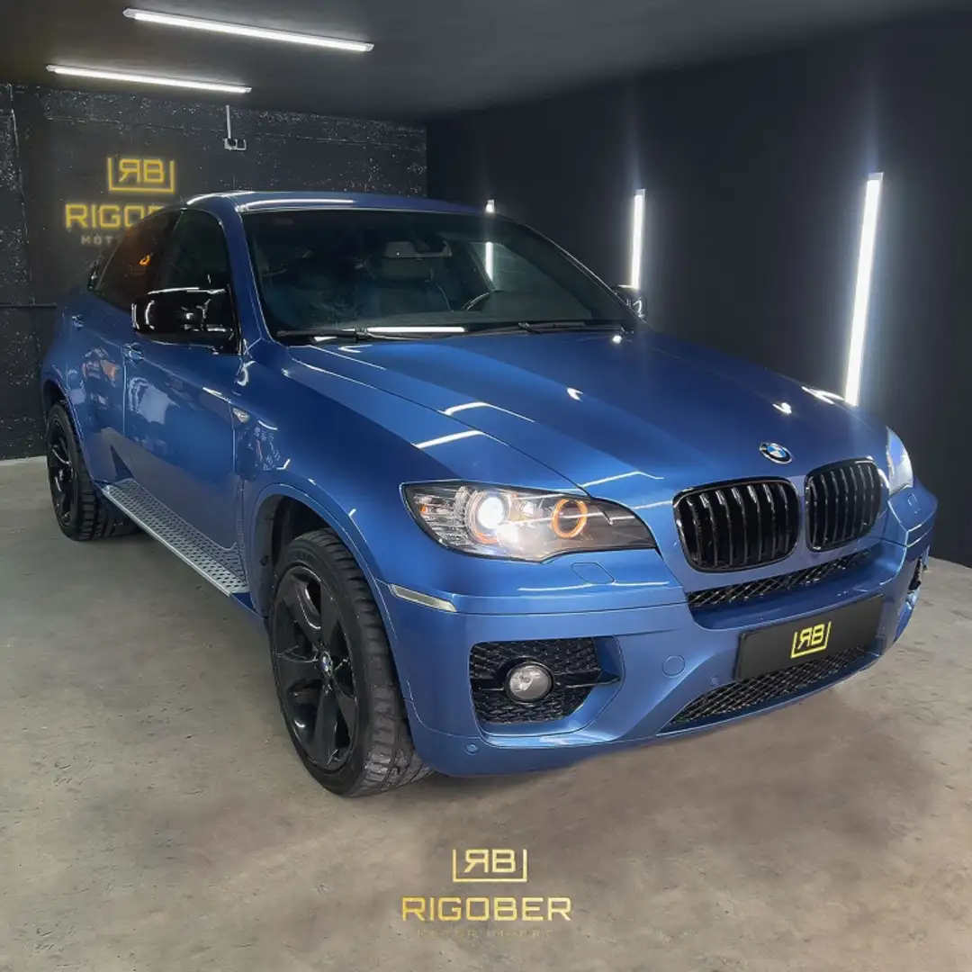 BMW X6 Todoterreno Automático de 5 Puertas Azul - 1