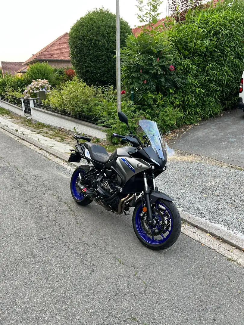 Yamaha Tracer 7 GT akrapovic racing Bleu - 1