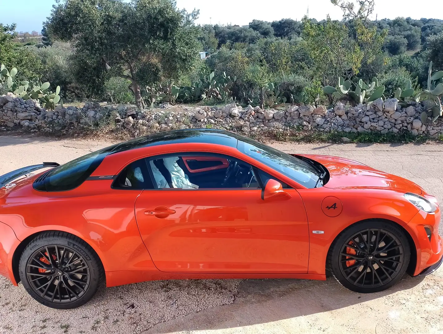 Alpine A110 S Orange Pack Aero 1/10 Arancione - 1