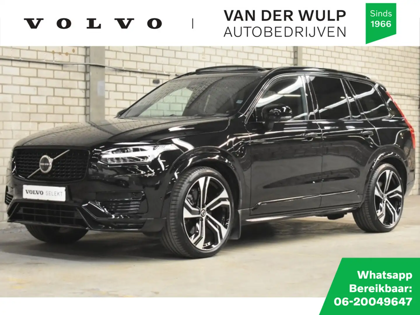 Volvo XC90 T8 455PK AWD Ultra Dark | Trekhaak | Luchtvering | Zwart - 1