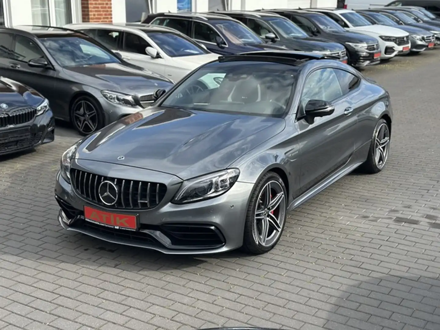 Mercedes-Benz C 63 AMG C S PANO NIGHT-PAKET BURMESTER 360°CAM DISTRONIC Grau - 1