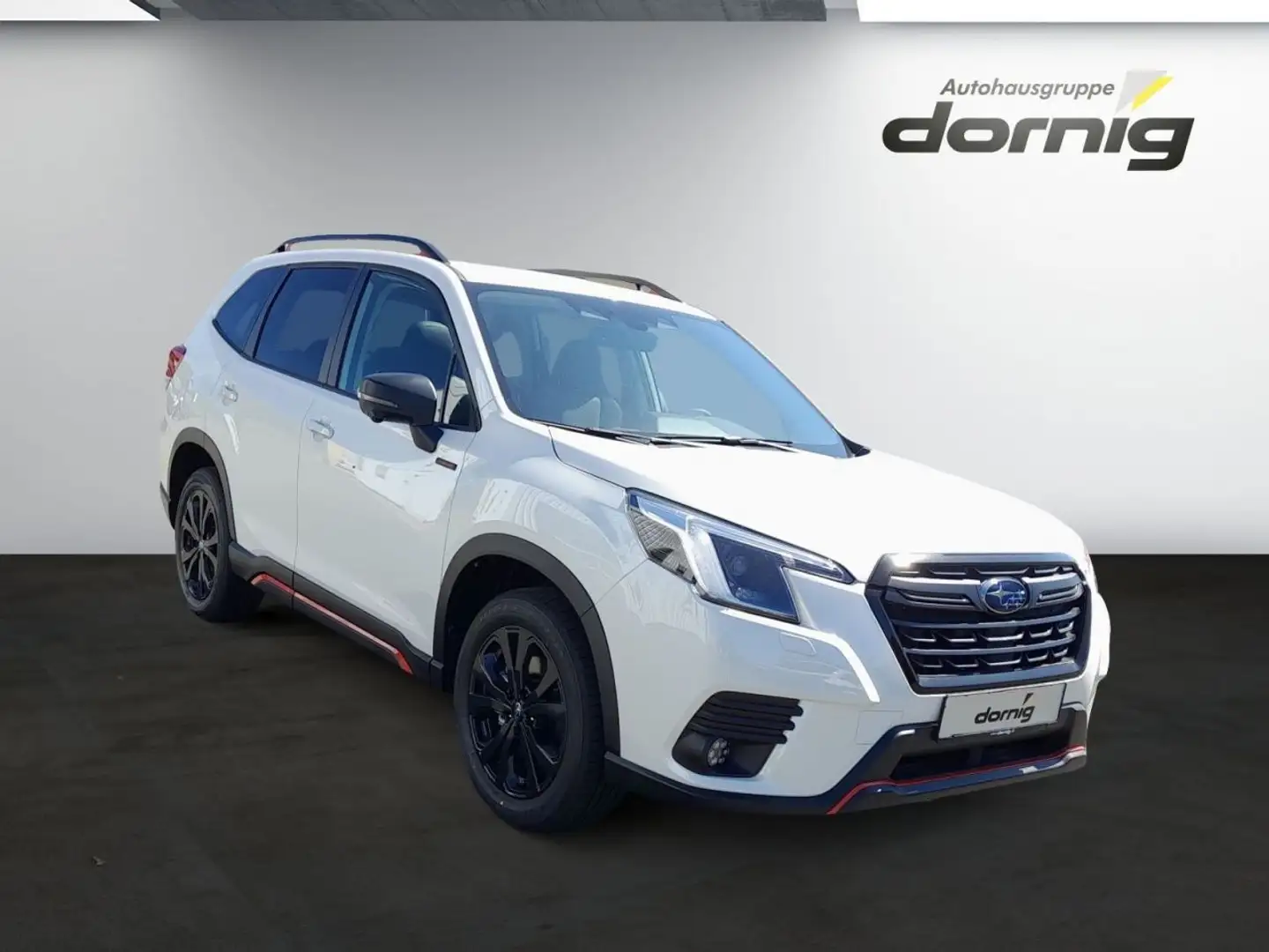 Subaru Forester Excl.Cross, AHK Blanc - 2