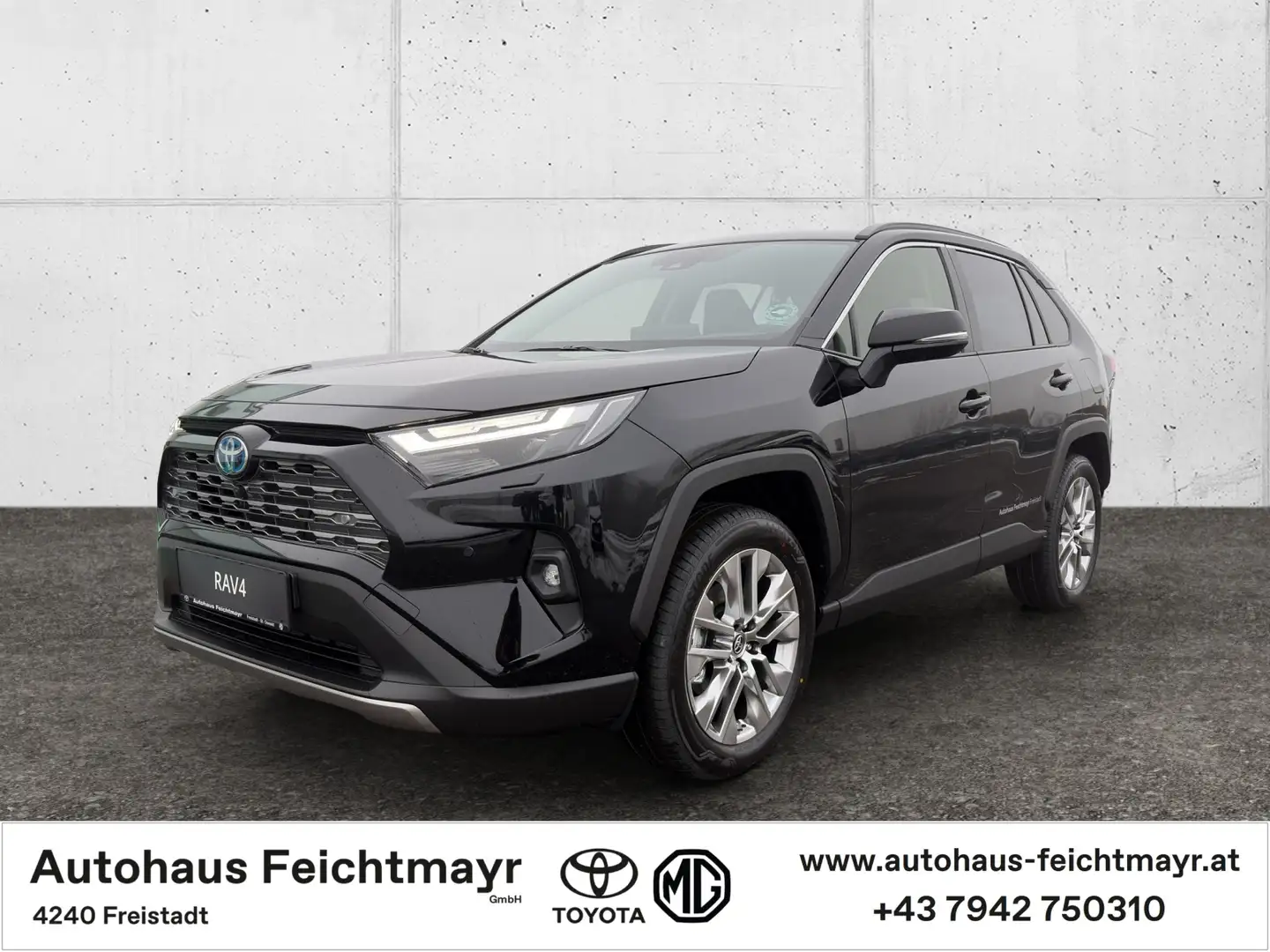 Toyota RAV 4 RAV4 AWD 2,5 Dual-VVT-i Hybrid VIP 5t. Schwarz - 1