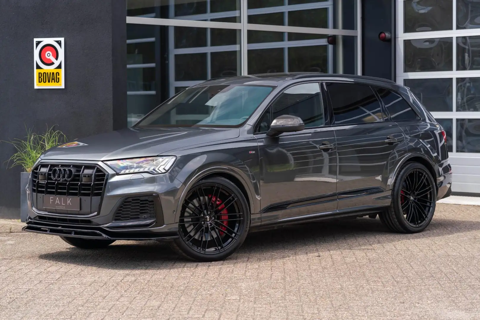 Audi Q7 60 TFSI e quattro Comp. Carbon RS stoelen Massage Gris - 1