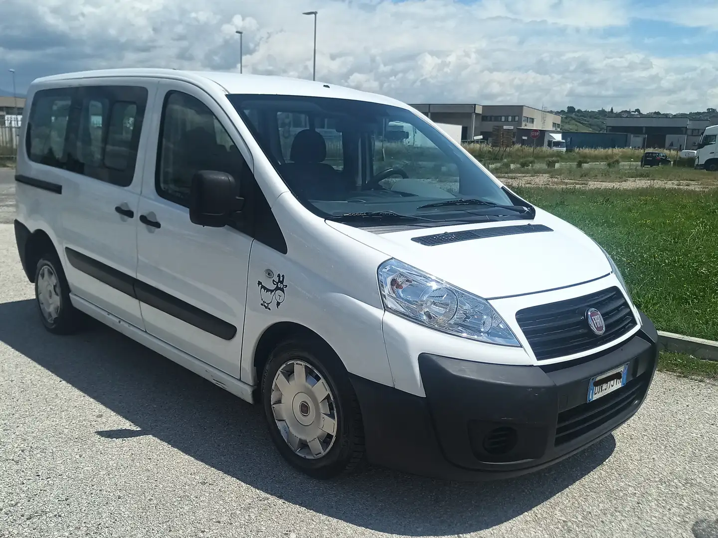 Fiat Scudo Panorama 6 posti Blanco - 1